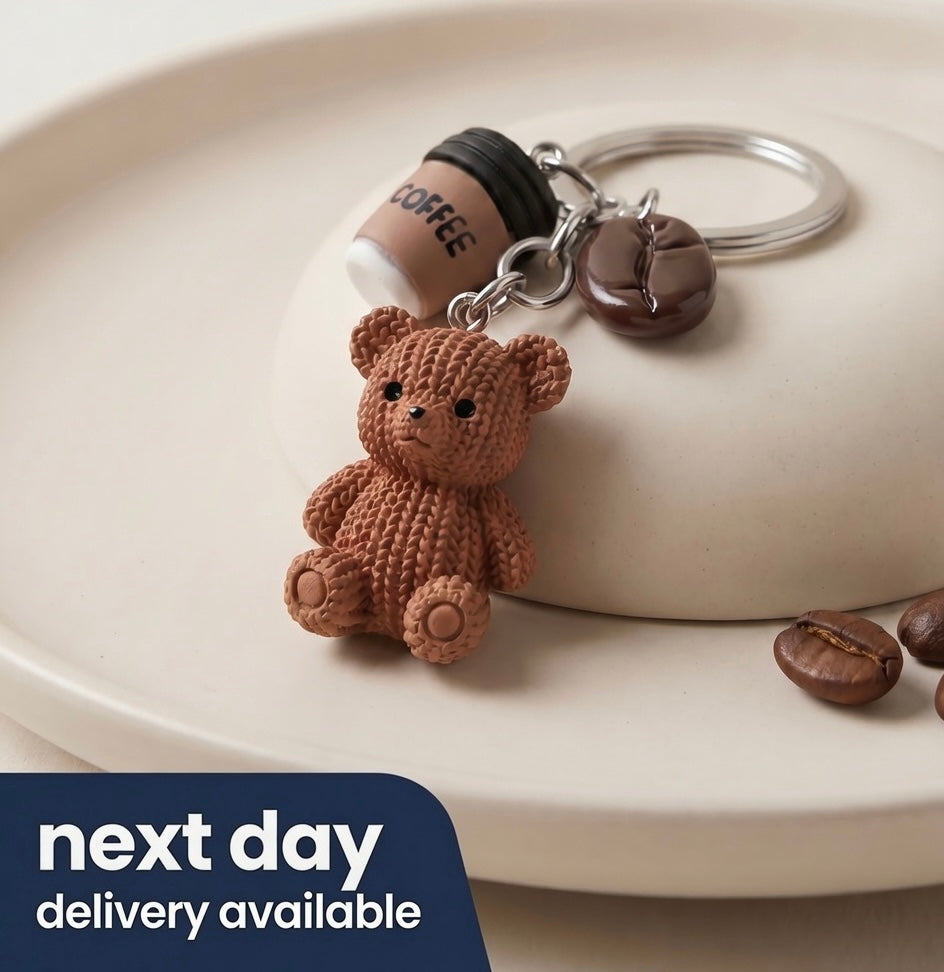 Bear Pendant Keychain
