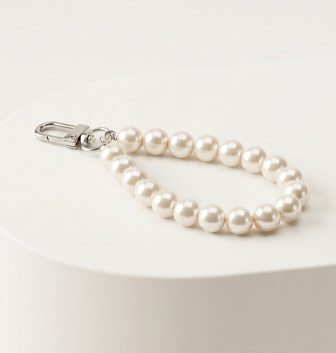 Pearl Bead Keychain