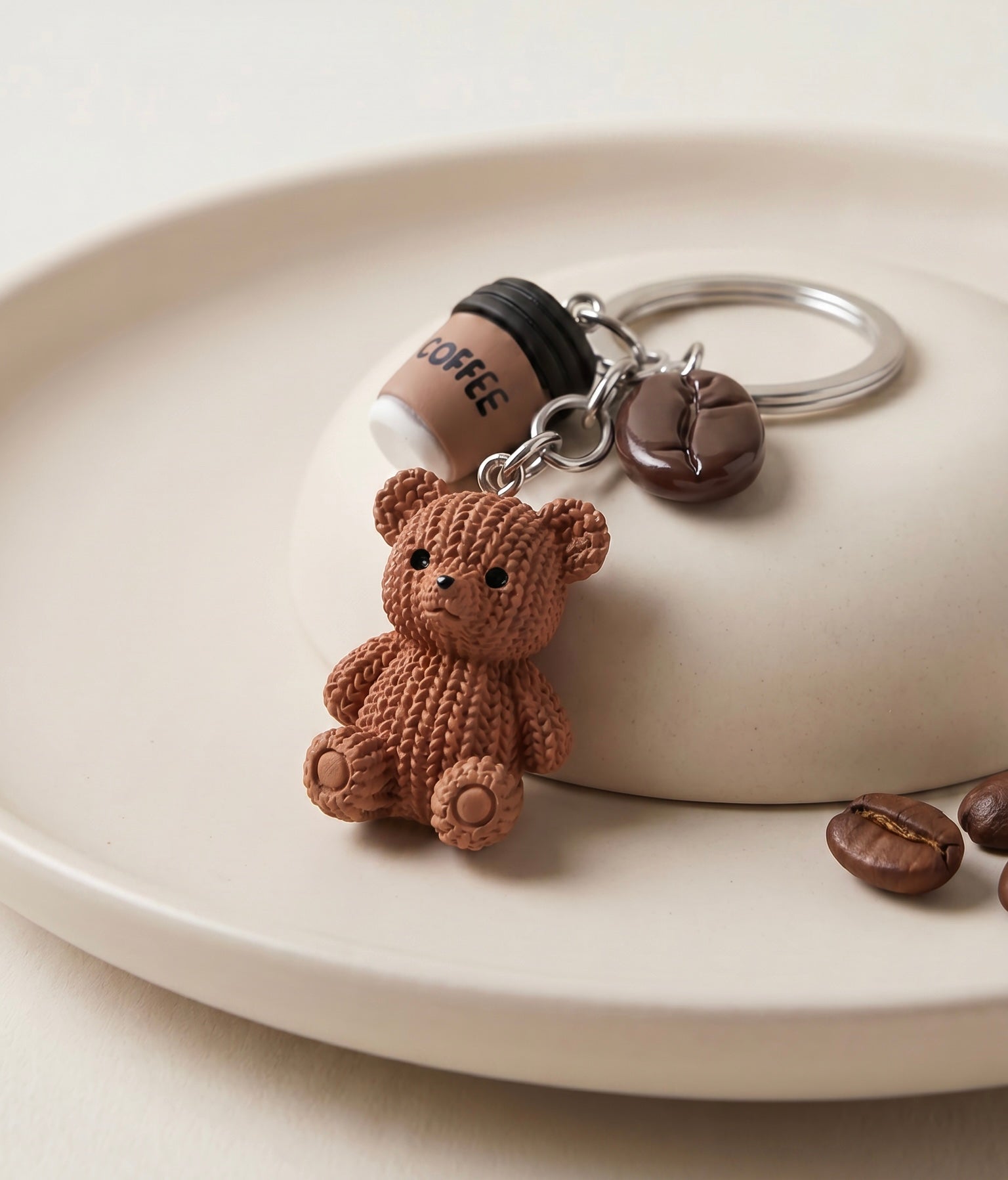 Bear Pendant Keychain