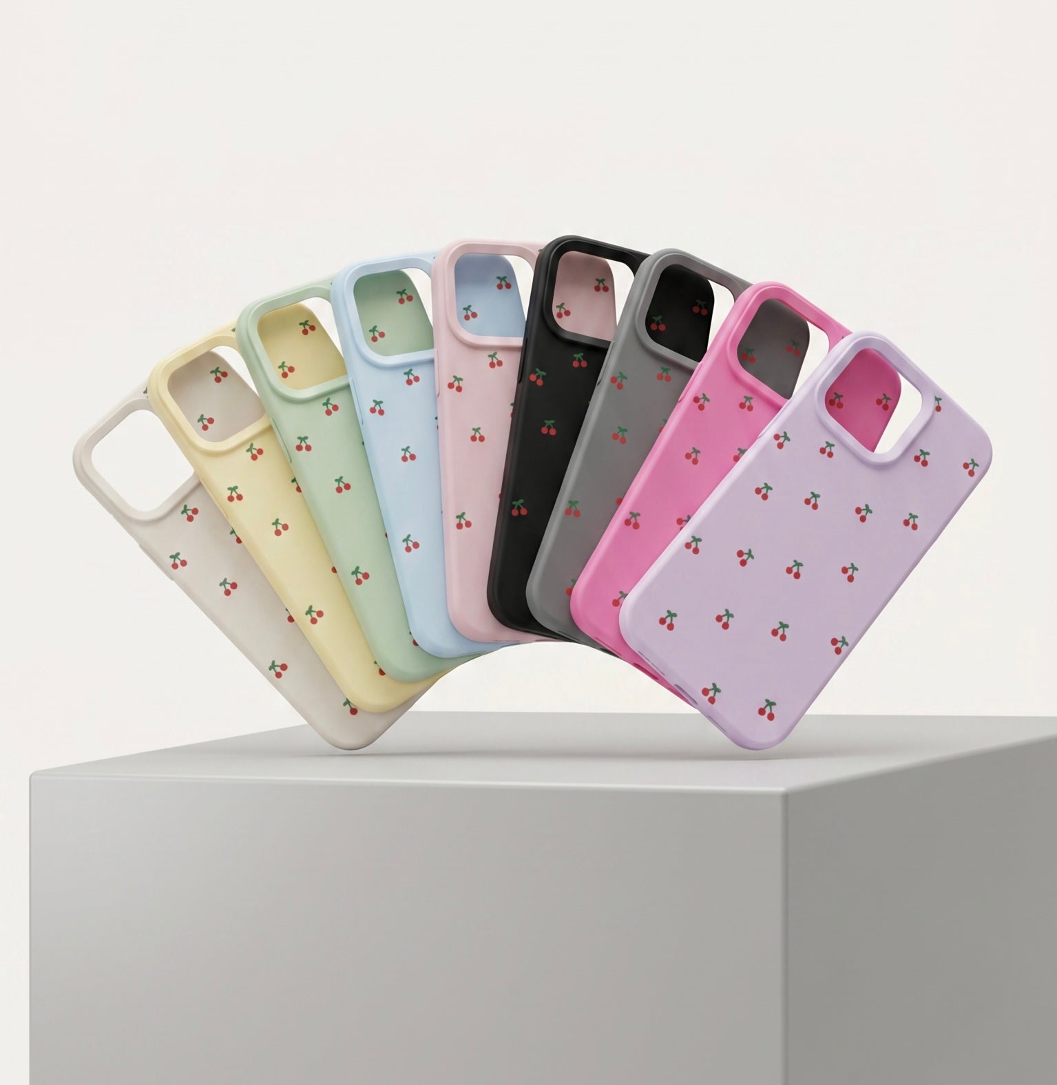 Cherry Silicone Case for iPhone