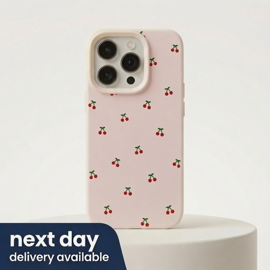 Cherry Silicone Case for iPhone