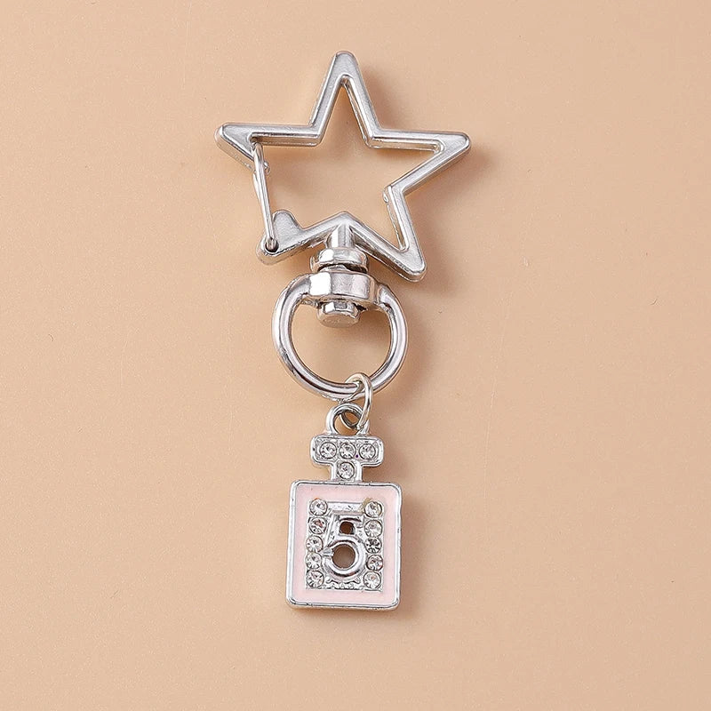 Love Heart and Shellfish KeyChain
