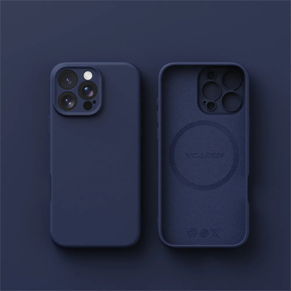 Luxury Liquid Silicone For Magsafe Case For iPhone 