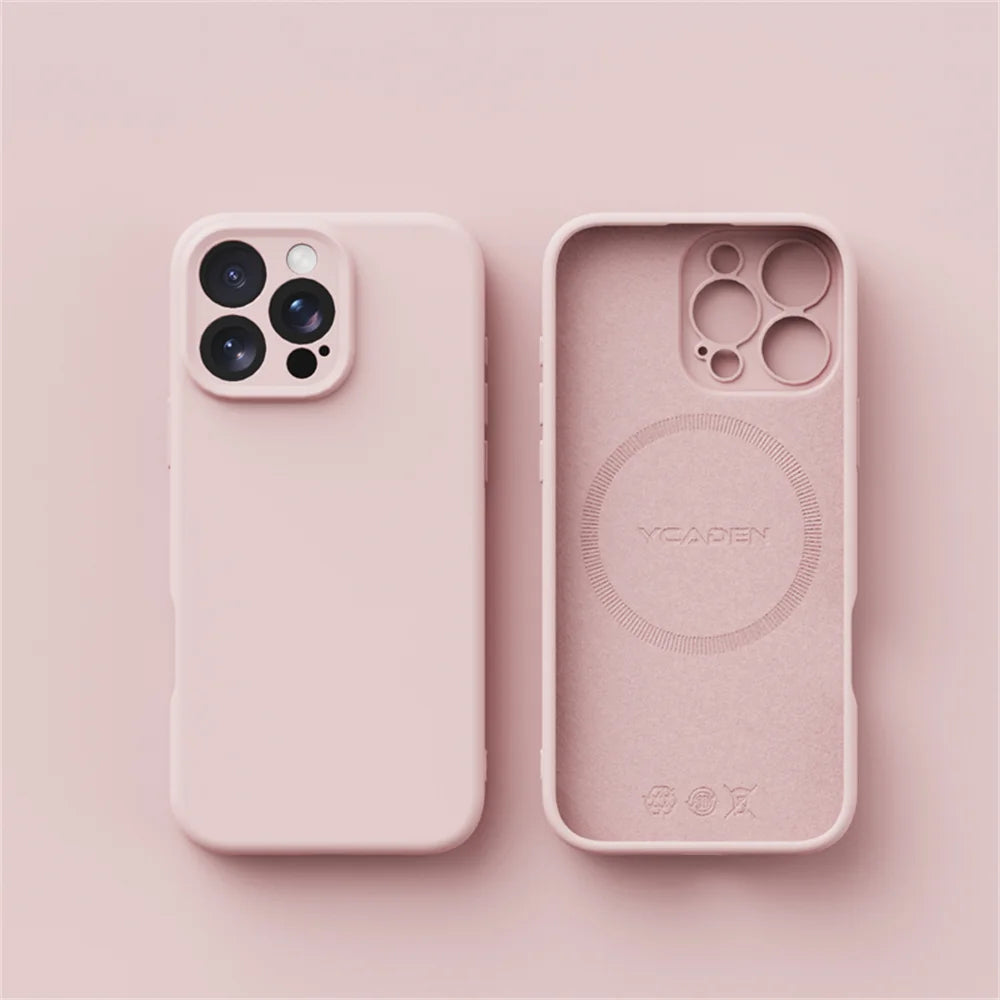 Luxury Liquid Silicone For Magsafe Case For iPhone 