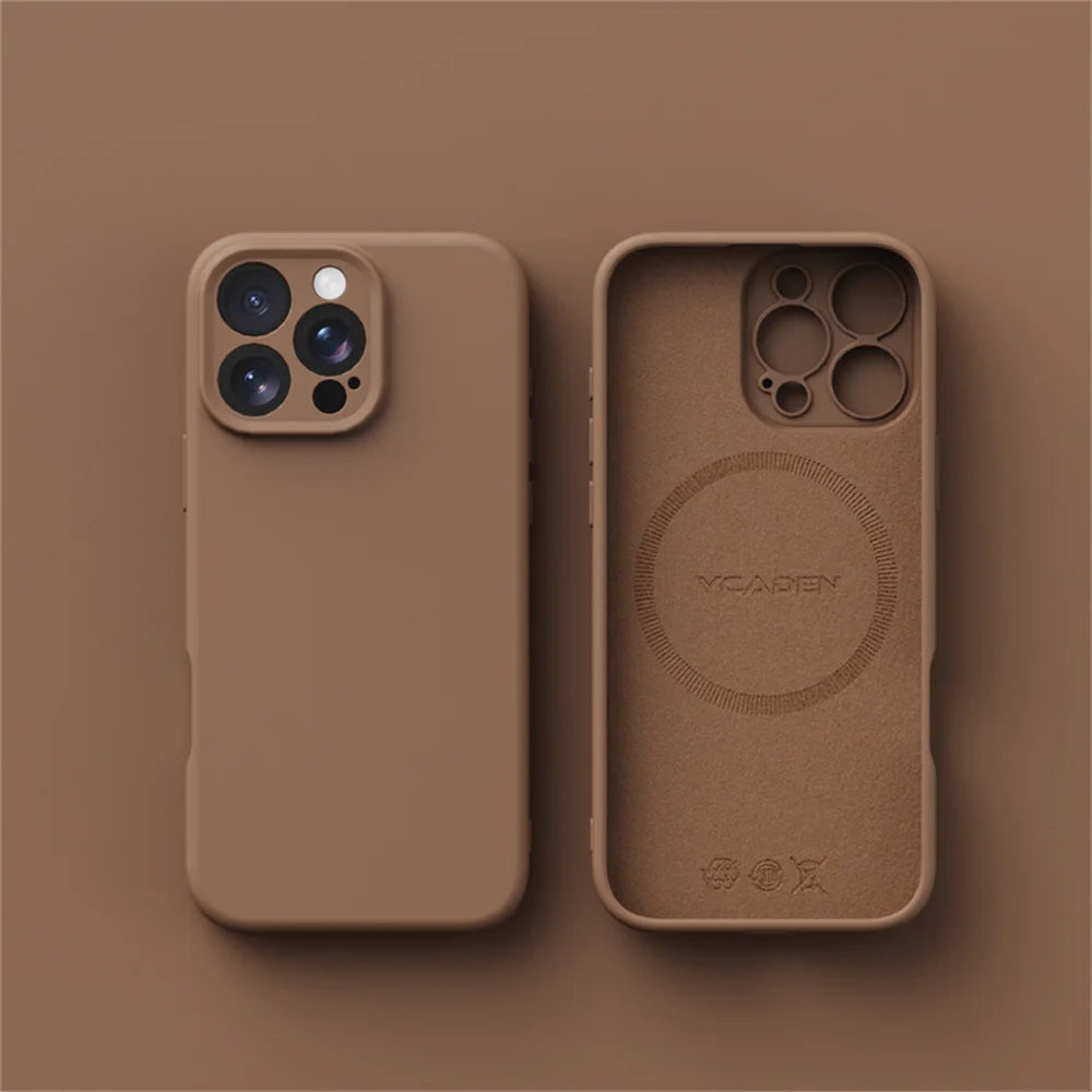 Luxury Liquid Silicone For Magsafe Case For iPhone 