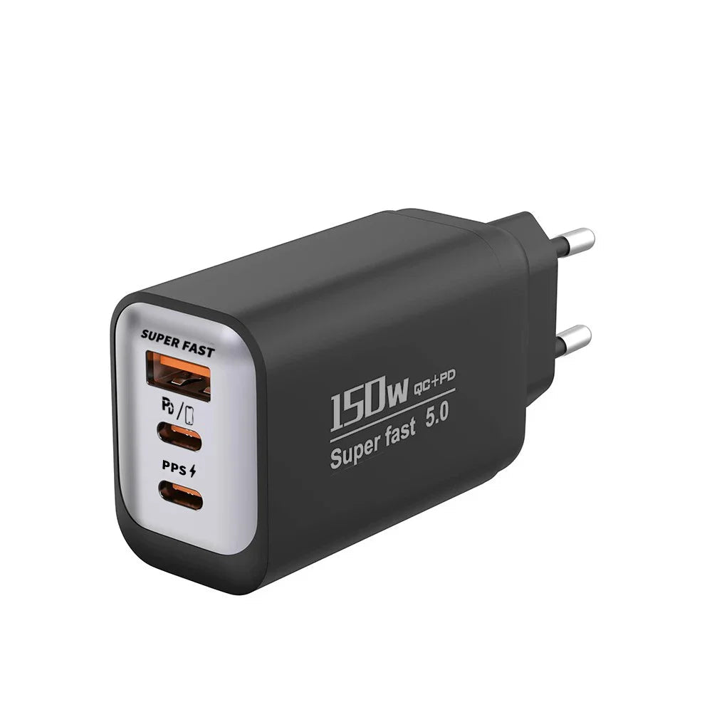 3 IN 1 USB C Charger 150W Fast Charging Phone Adapter