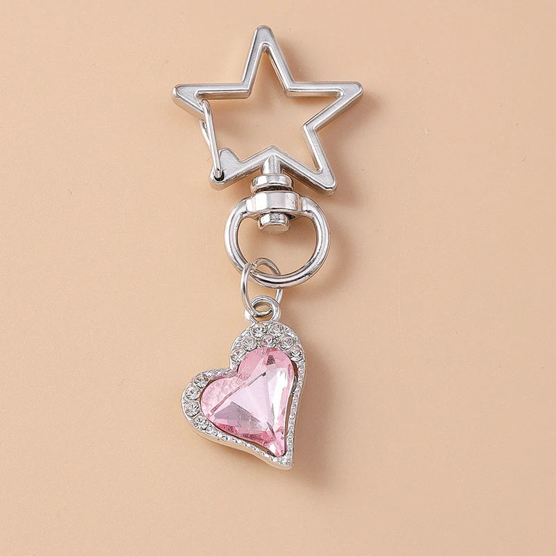 Love Heart and Shellfish KeyChain