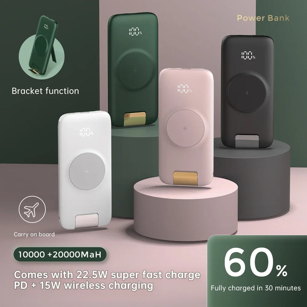 2025 New 10,000mAh Power Bank Fast Charger