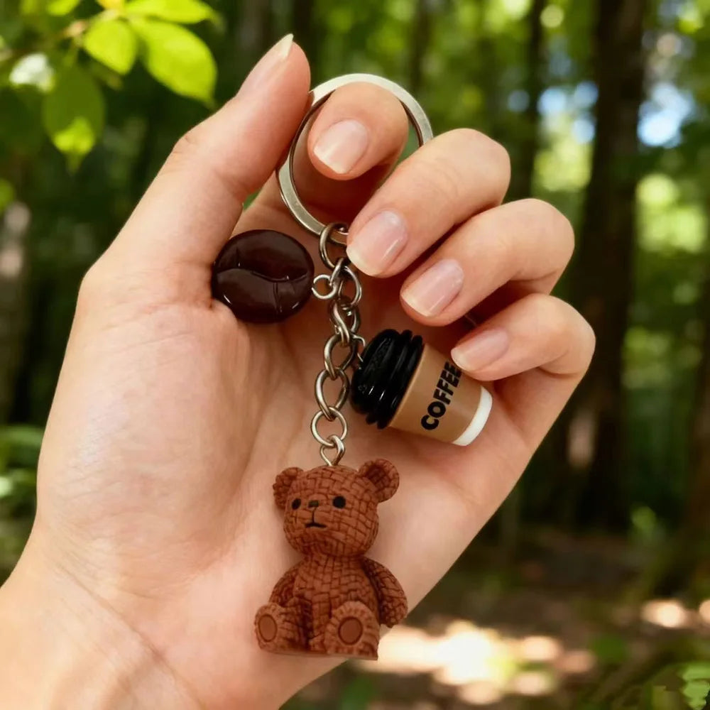 Little Bear Pendant Keychain