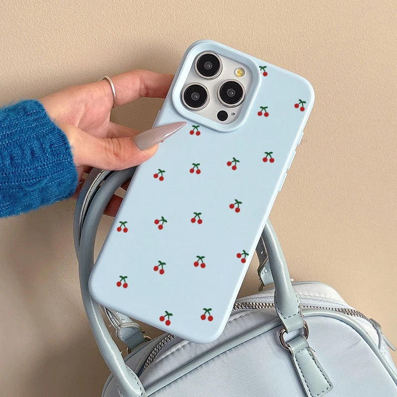 Cute Cartoon Cherry Phonecase For iPhone