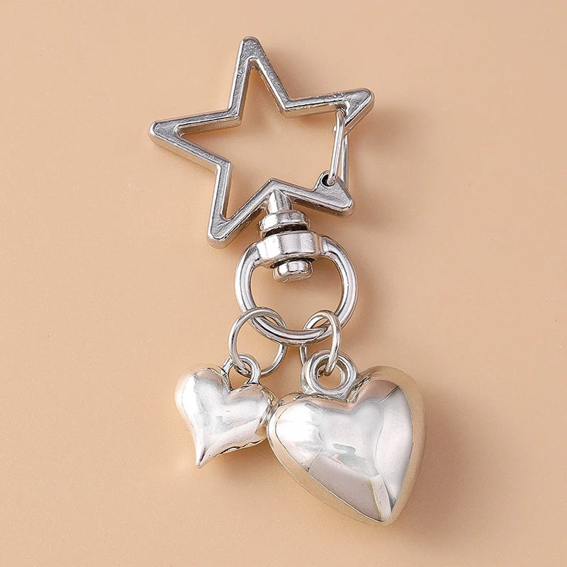 Love Heart and Shellfish KeyChain