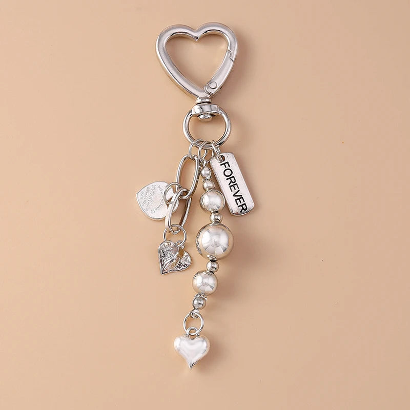 Love Heart and Shellfish KeyChain
