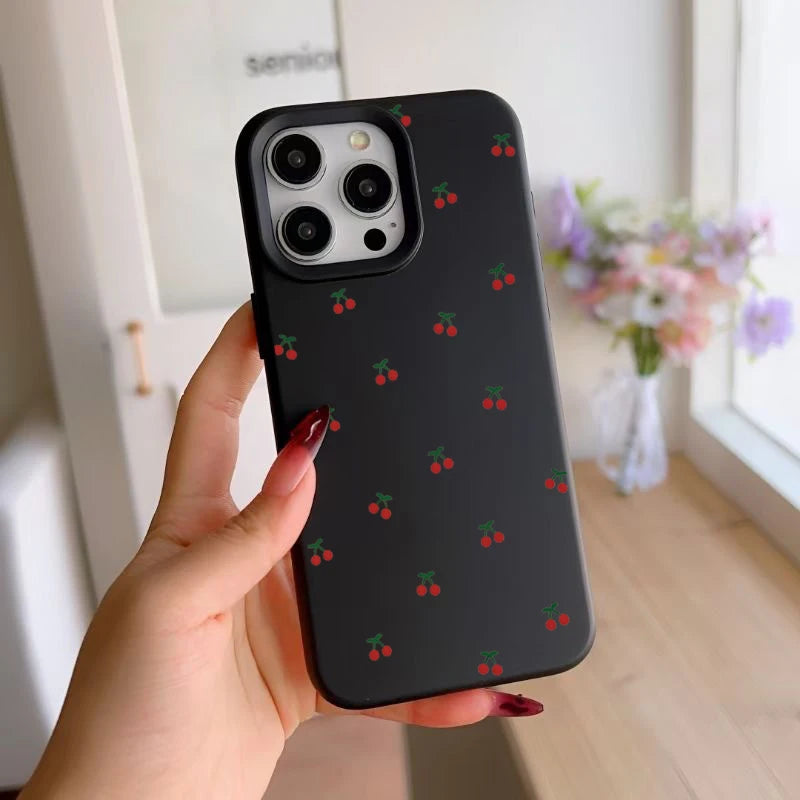 Cute Cartoon Cherry Phonecase For iPhone