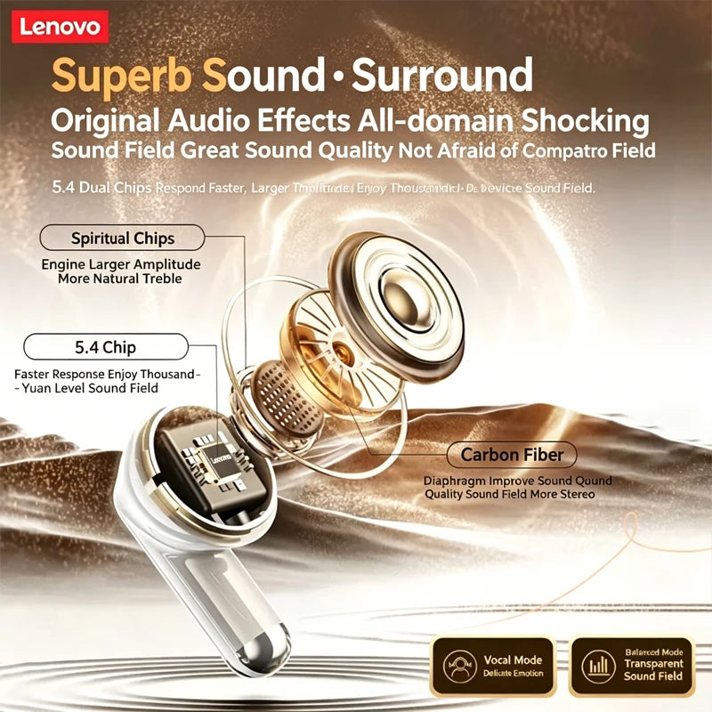 Lenovo Wireless Bluetooth Earbuds