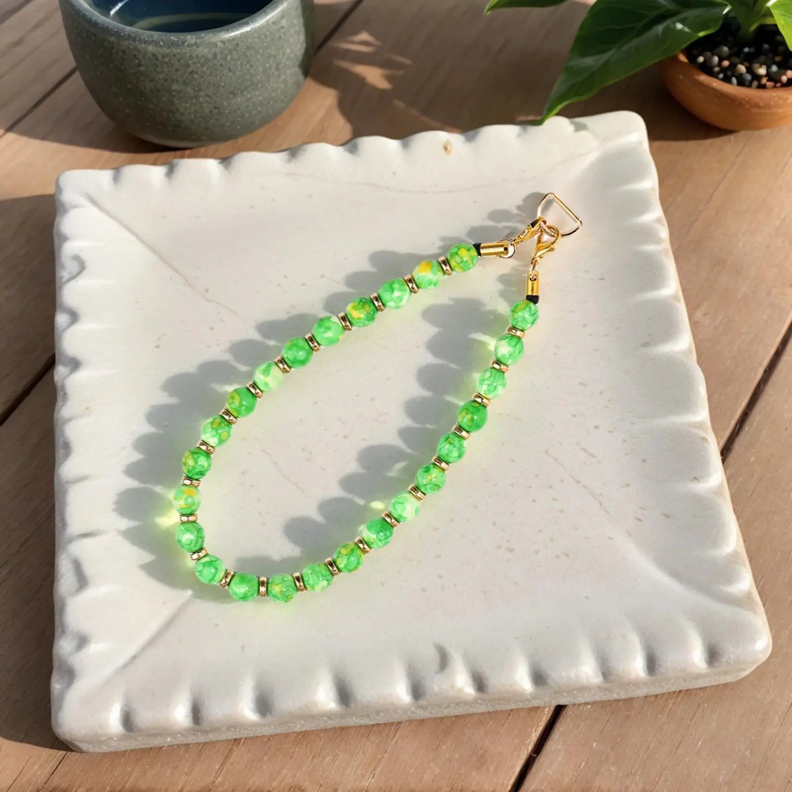 Handmade Crystal Keychain