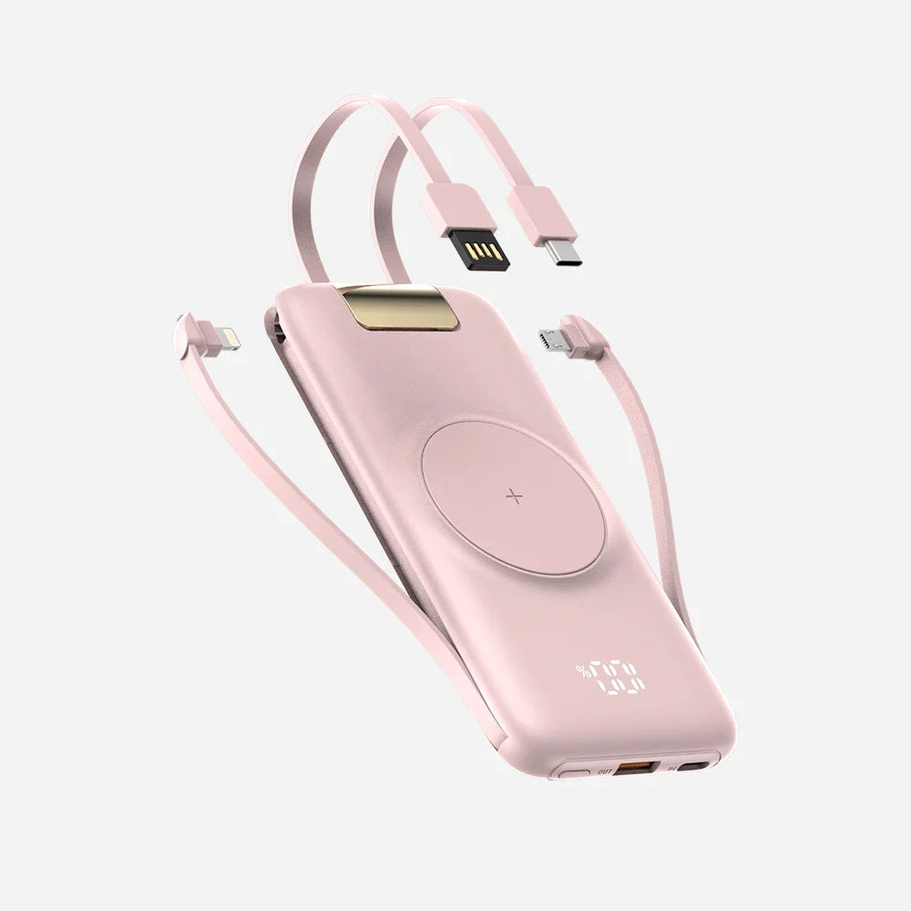 2025 New 10,000mAh Power Bank Fast Charger