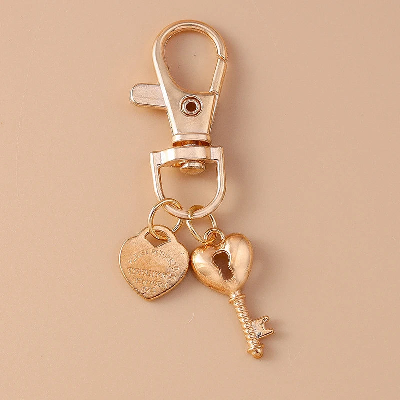 Love Heart and Shellfish KeyChain
