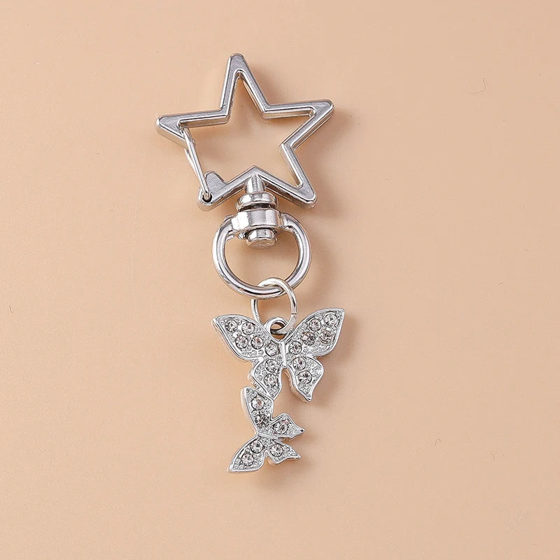 Love Heart and Shellfish KeyChain