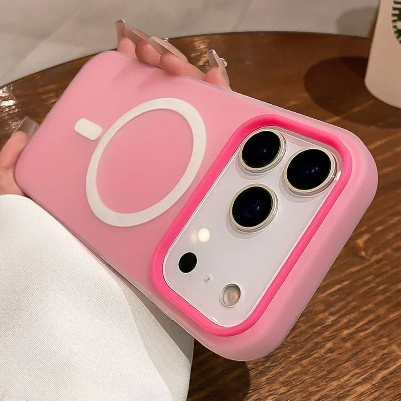 Luxury 2 IN 1 Magnetic Shockproof Case